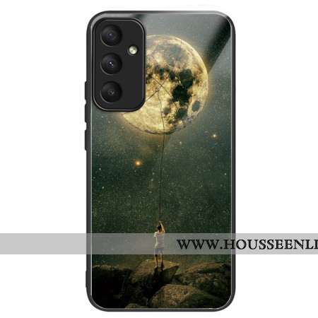 Coque Samsung Galaxy A55 5G Verre Trempé Homme et Lune