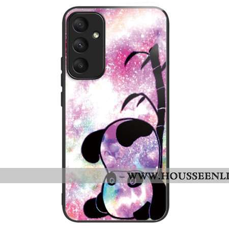 Coque Samsung Galaxy A55 5G Verre Trempé Mignon Panda