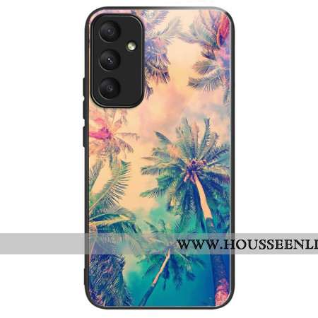 Coque Samsung Galaxy A55 5G Verre Trempé Palmiers