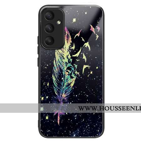 Coque Samsung Galaxy A55 5G Verre Trempé Plume