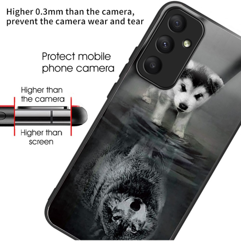 Coque Samsung Galaxy A55 5G Verre Trempé Rêve de Chiot