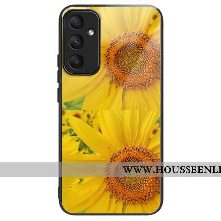 Coque Samsung Galaxy A55 5G Verre Trempé Tournesols