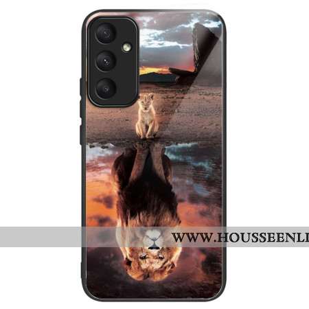 Coque Samsung Galaxy A55 5G Verre trempé Rêve de Lionceau