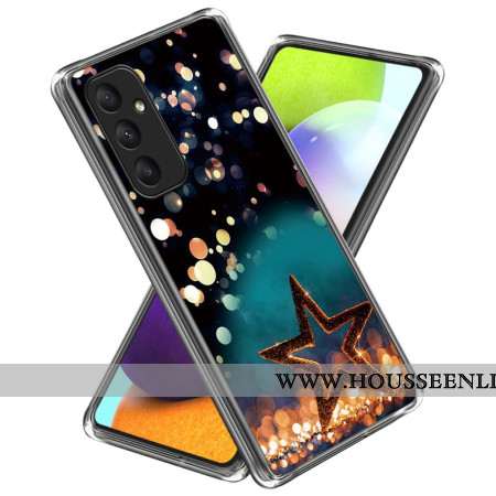 Coque Samsung Galaxy A55 5G Étoile à Cinq Branches