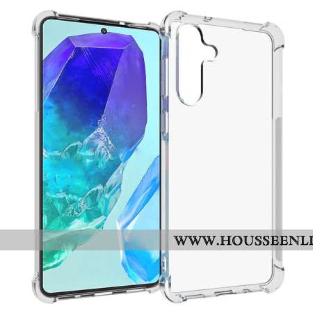 Coque Samsung Galaxy M55 5G Transparente avec Airbags