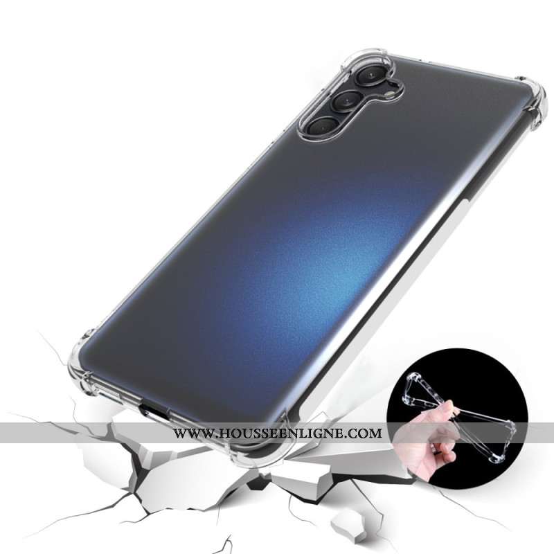 Coque Samsung Galaxy M55 5G Transparente avec Airbags