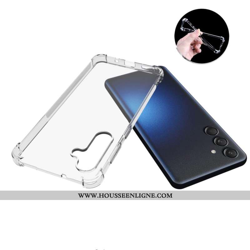 Coque Samsung Galaxy M55 5G Transparente avec Airbags