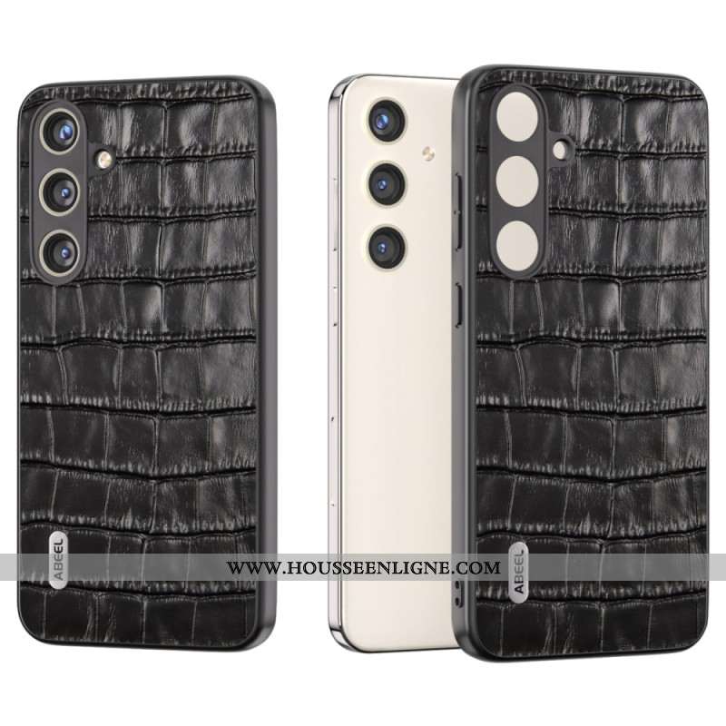 Coque Samsung Galaxy S2 Plus 5G Cuir Véritable ABEEL