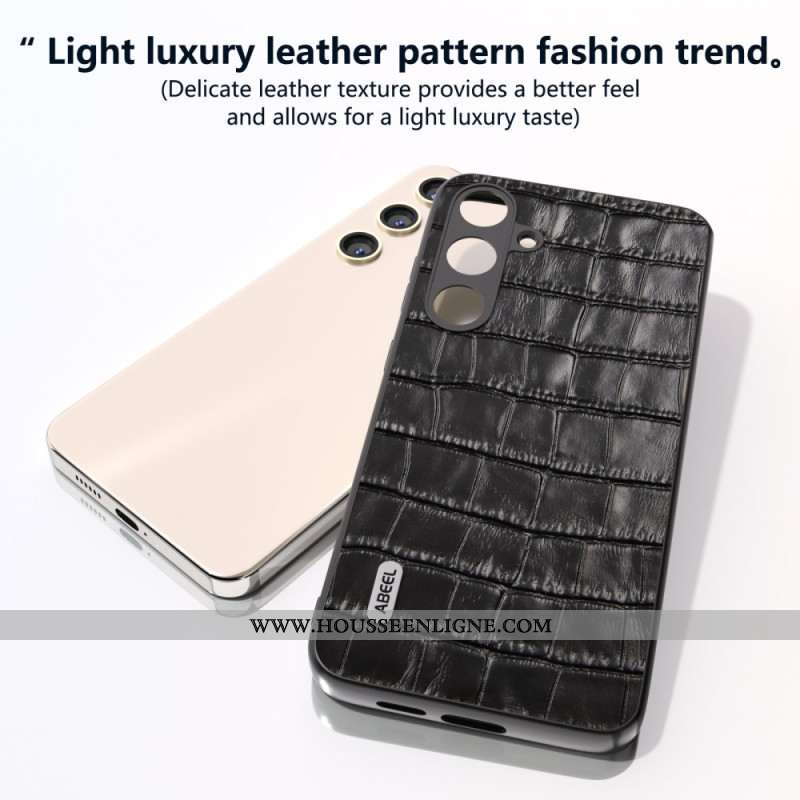 Coque Samsung Galaxy S2 Plus 5G Cuir Véritable ABEEL