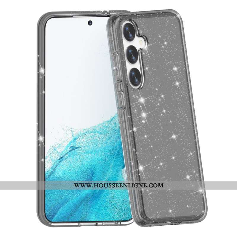 Coque Samsung Galaxy S24 5G Translucide Pailletée