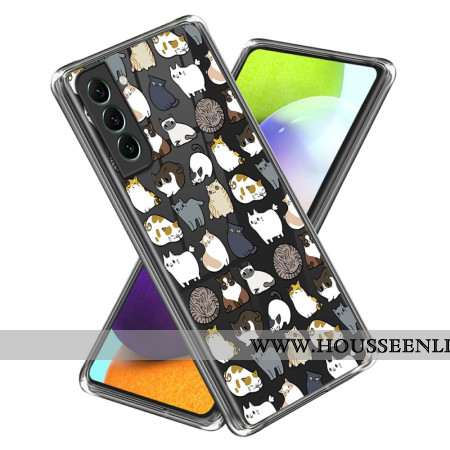 Coque Samsung Galaxy S24 5G Transparente Chats