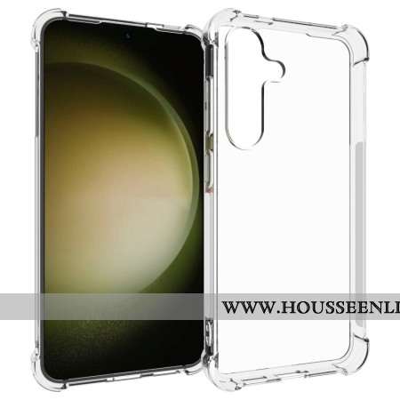 Coque Samsung Galaxy S24 5G Transparente Coins Renforcés