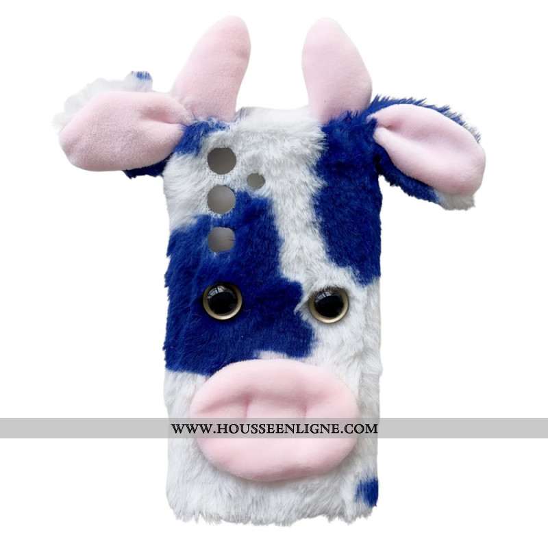 Coque Samsung Galaxy S24 5G Vache Peluche