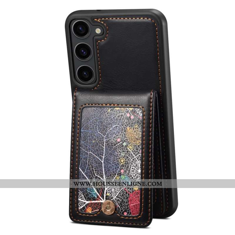 Coque Samsung Galaxy S24 5G avec Porte-Carte et Bandoulière