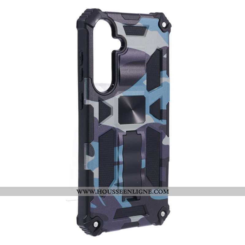 Coque Samsung Galaxy S24 5G avec Support Camouflage