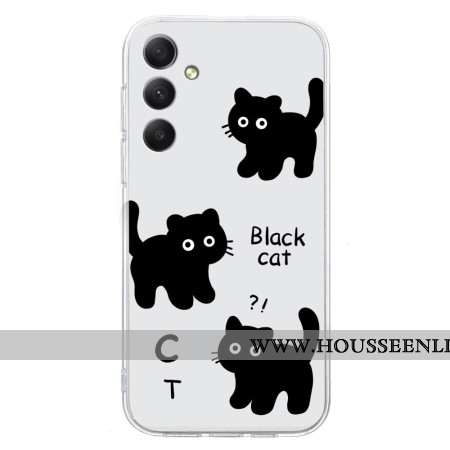 Coque Samsung Galaxy S24 FE Black Cat