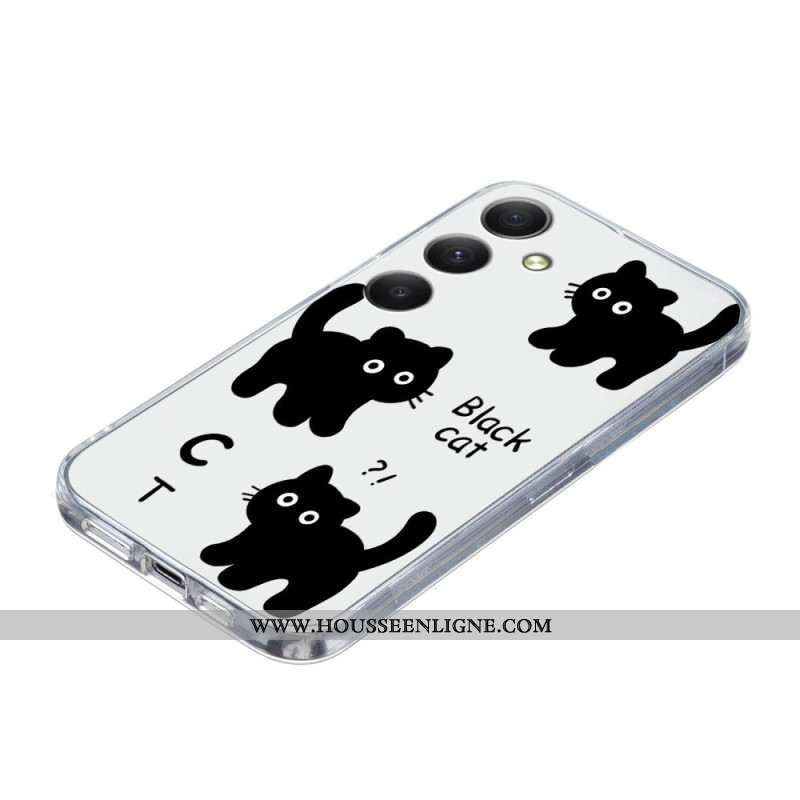 Coque Samsung Galaxy S24 FE Black Cat