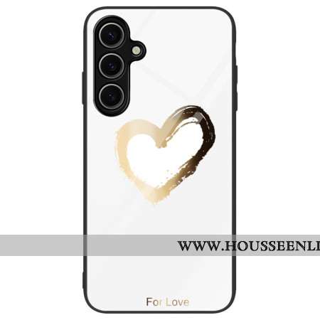 Coque Samsung Galaxy S24 FE Coeur Doré