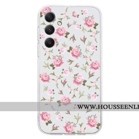 Coque Samsung Galaxy S24 FE Fleurettes