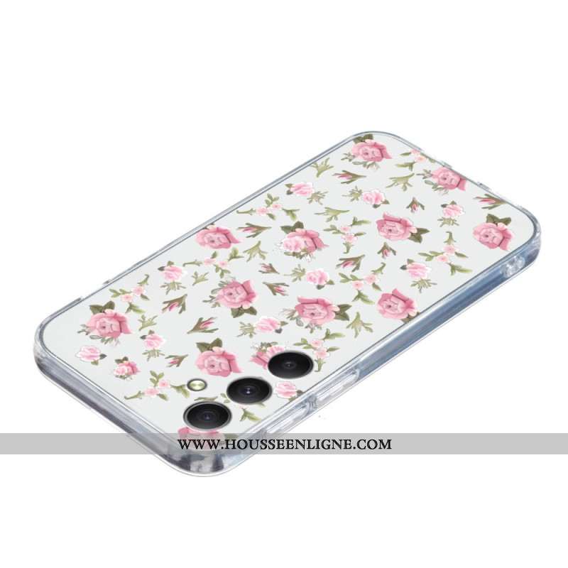 Coque Samsung Galaxy S24 FE Fleurettes