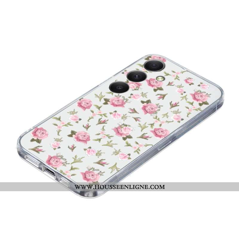 Coque Samsung Galaxy S24 FE Fleurettes