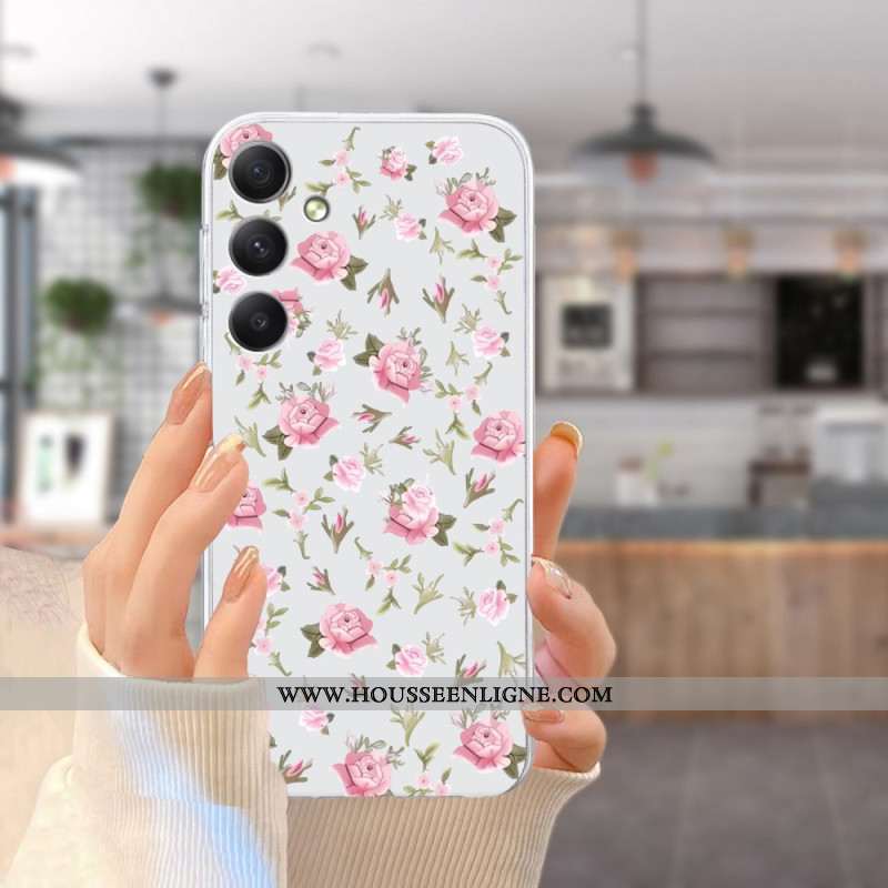 Coque Samsung Galaxy S24 FE Fleurettes