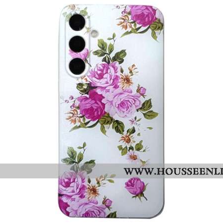 Coque Samsung Galaxy S24 FE Fleurs Roses