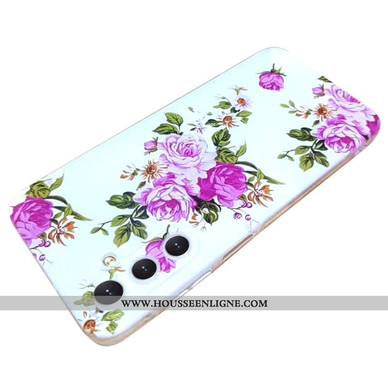 Coque Samsung Galaxy S24 FE Fleurs Roses