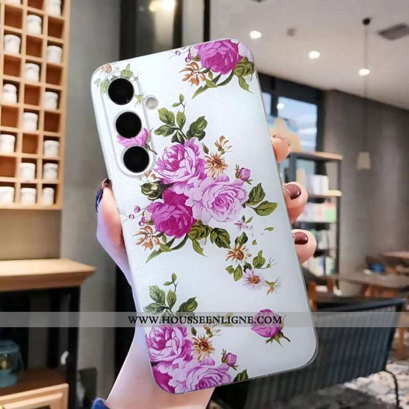 Coque Samsung Galaxy S24 FE Fleurs Roses