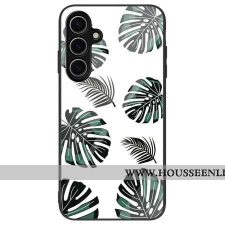 Coque Samsung Galaxy S24 FE Motif Feuilles