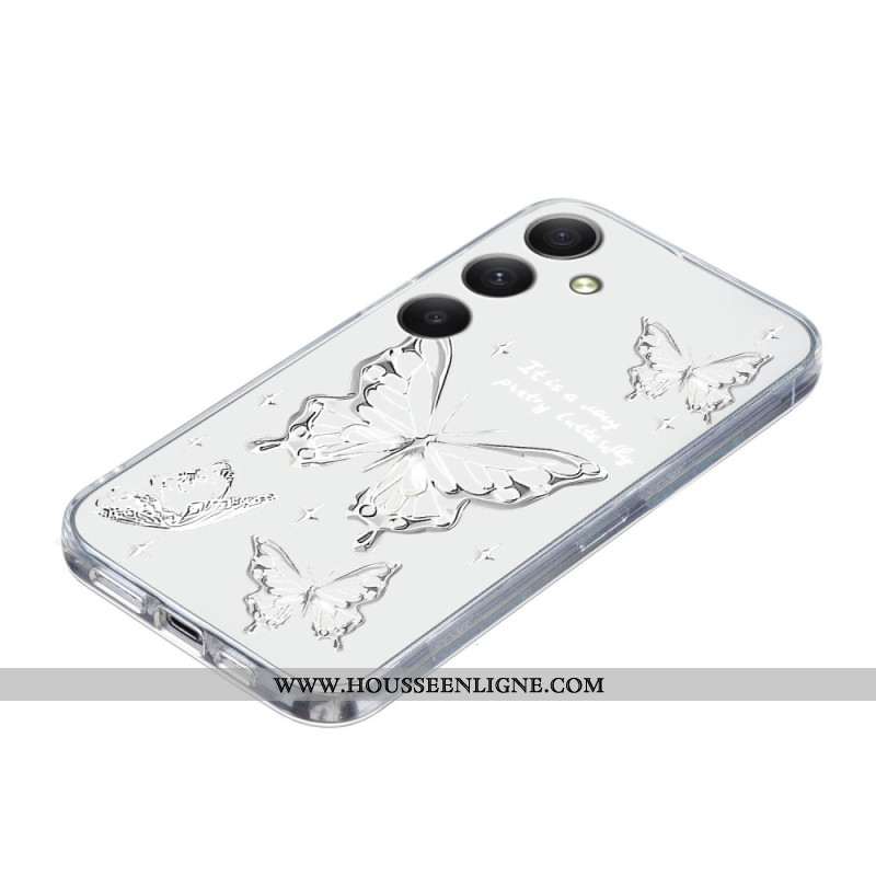 Coque Samsung Galaxy S24 FE Motif Papillon