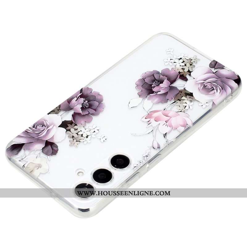 Coque Samsung Galaxy S24 FE Pivoines