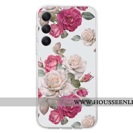 Coque Samsung Galaxy S24 FE Pivoines