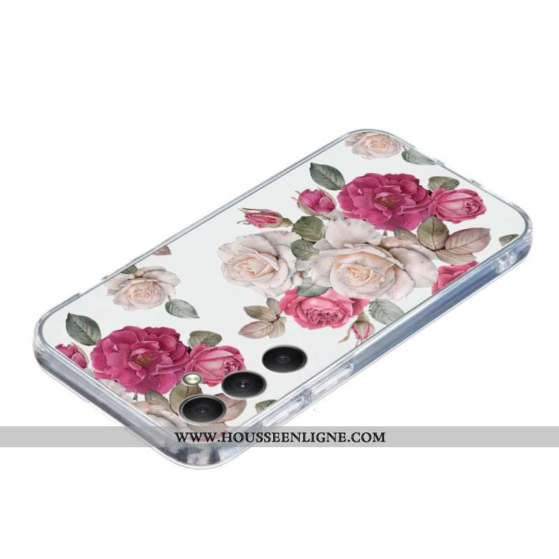 Coque Samsung Galaxy S24 FE Pivoines