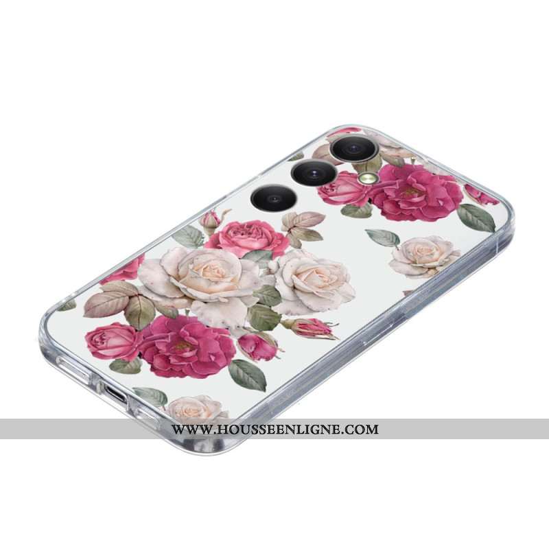 Coque Samsung Galaxy S24 FE Pivoines