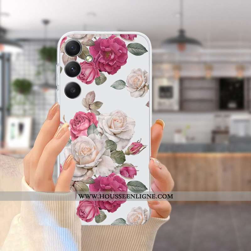 Coque Samsung Galaxy S24 FE Pivoines