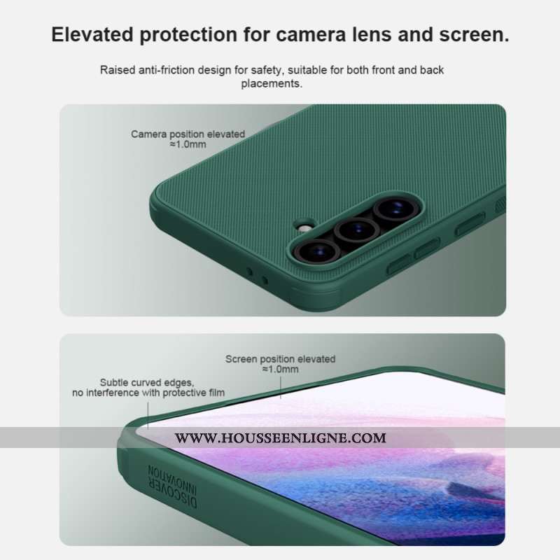 Coque Samsung Galaxy S24 FE Super Frosted Shield Pro NILLKIN