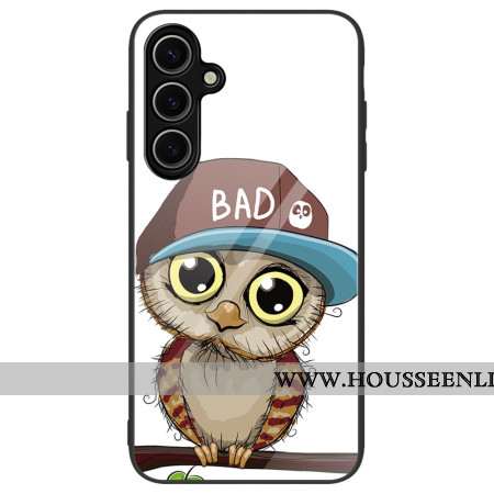 Coque Samsung Galaxy S24 FE Verre Trempé Bad Hibou