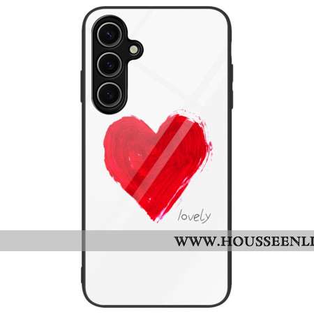 Coque Samsung Galaxy S24 FE Verre Trempé Lovely