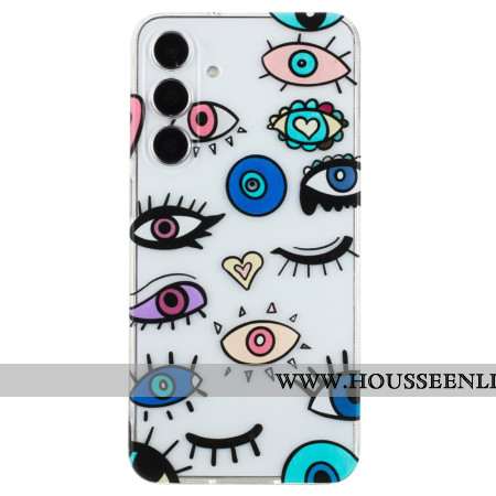 Coque Samsung Galaxy S24 FE Yeux