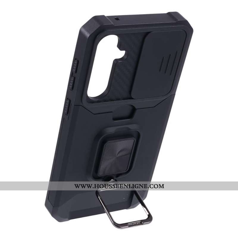 Coque Samsung Galaxy S24 Plus 5G Anneau-Support Intégré