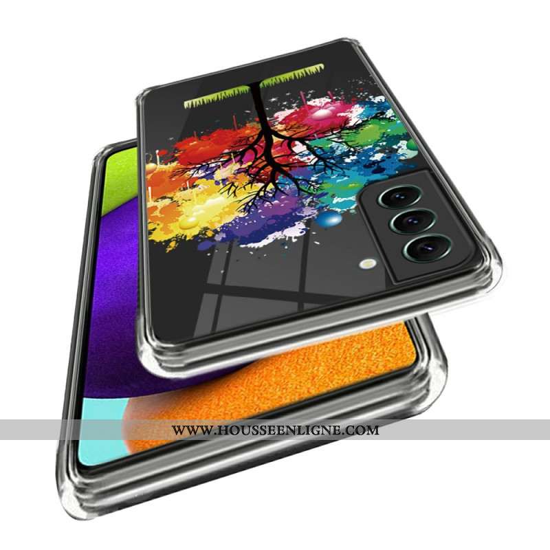 Coque Samsung Galaxy S24 Plus 5G Arbre Coloré