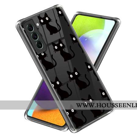 Coque Samsung Galaxy S24 Plus 5G Chats Noirs