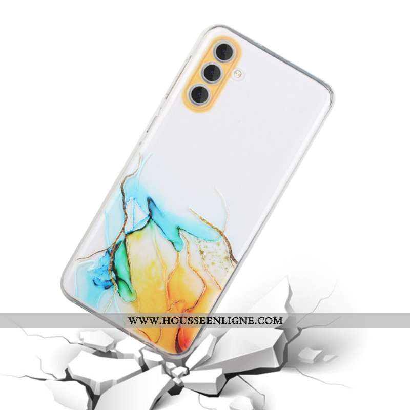 Coque Samsung Galaxy S24 Plus 5G Marbre Aquarelle