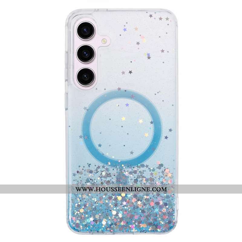 Coque Samsung Galaxy S24 Plus 5G Paillettes Compatible MagSafe