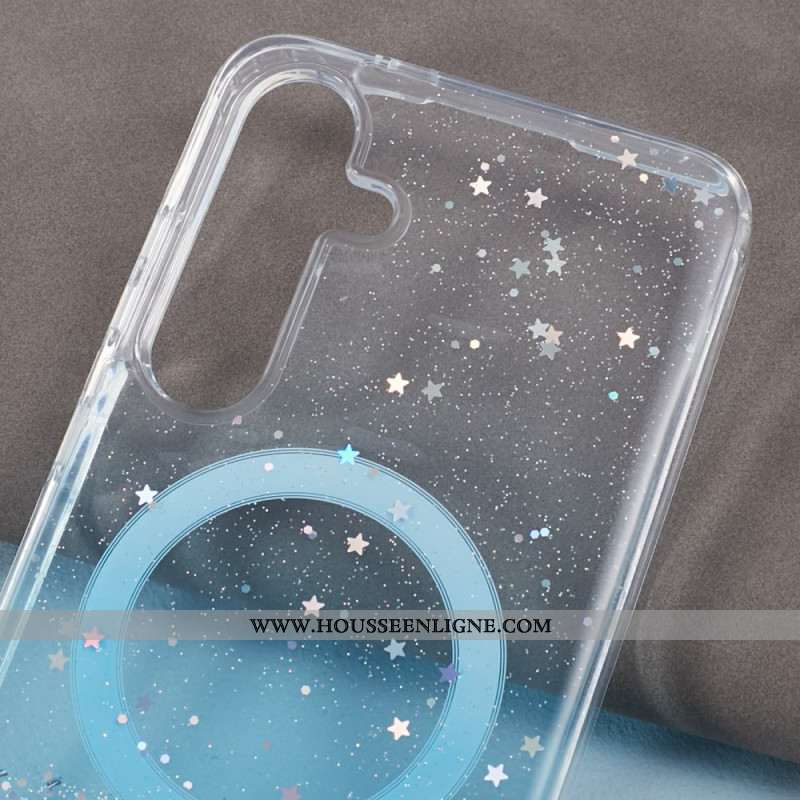 Coque Samsung Galaxy S24 Plus 5G Paillettes Compatible MagSafe