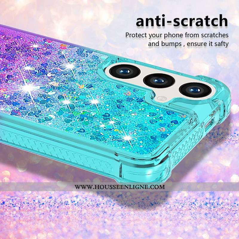 Coque Samsung Galaxy S24 Plus 5G Paillettes Liquides