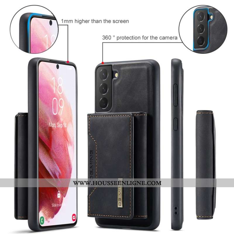 Coque Samsung Galaxy S24 Plus 5G Portefeuille Magnétique Détachable DG.MING