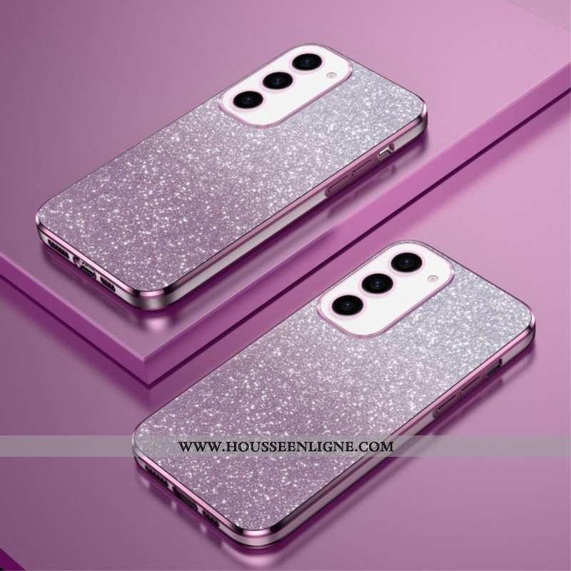 Coque Samsung Galaxy S24 Plus 5G Poudre de Paillettes