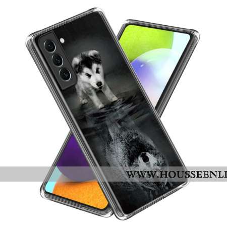 Coque Samsung Galaxy S24 Plus 5G Rêve de Chiot